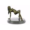 Image 5 : Nude Seductress Bronze Sculpture on Marble base Figurine