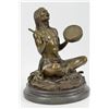Image 5 : Native American Chanting Bronze Sculpture