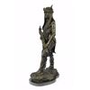 Image 8 : Native American Indian Chief Bronze Figurine on Marble Base Sculpture