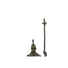 Image 3 : Roman Warrior With Armor Bronze Sculpture on marble base Statue