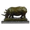 Image 5 : Animal edition Rhinoceros Bronze Sculpture