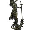 Image 3 : Justice Lady Bronze Statue on Marble base Sculpture