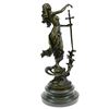 Image 9 : Justice Lady Bronze Statue on Marble base Sculpture