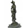 Image 5 : Native American Indian Woman LostWax Bronze Statue