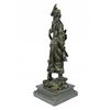 Image 6 : Native American Indian Woman LostWax Bronze Statue