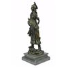 Image 9 : Native American Indian Woman LostWax Bronze Statue