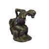 Image 8 : Woman Seated In An Armchair Bronze Sculpture