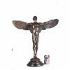 Image 1 : Adolph Weinman Rising Day Winged Man Bronze Sculpture
