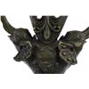 Image 2 : Beautiful Elephants Candle Holder Bronze Figurine on marble base Statue
