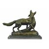 Image 8 : Poacher fox and Pheasant Bronze Sculpture
