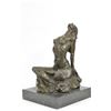 Image 1 : Nude Female Bronze Sculpture on Marble base
