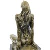 Image 2 : Nude Female Bronze Sculpture on Marble base