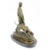 Image 8 : Fox Hunt Club Scent Hound Unique Bronze Sculpture on Marble base Statue
