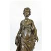 Image 2 : Nude Woman Elegant Bronze Sculpture on Marble Base Statue