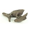 Image 1 : Iguana on Tree Branch Bronze Sculpture