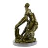 Image 8 : Puget Greek Wrestler Croton Bronze Statue