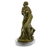 Image 9 : Puget Greek Wrestler Croton Bronze Statue