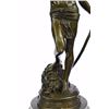 Image 3 : David Bronze Sculpture on Marble Base Statue