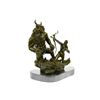 Image 9 : Beautiful Woman Warrior Fighting Demon Bronze Sculpture