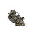 Image 2 : Nude Egyptian Princess protected by a cobra Snake Bronze Sculpture