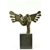 Image 1 : Le Masque art modern Bronze Sculpture