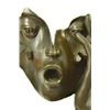 Image 2 : Le Masque art modern Bronze Sculpture