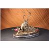 Image 2 : Elk-Buck-Stag trophy Bronze Statue on Marble Base Sculpture