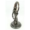 Image 3 : Dream Goddess with Bliss Ring Bronze on Marble Base Sculpture