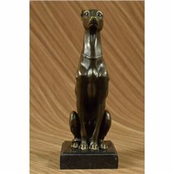 Greyhound Hound Dog Bronze Sculpture