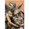Image 4 : A Romantic Couple Bronze Sculpture on marble base