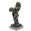 Image 6 : Nude Baby Bronze Sculpture on Marble base Statue