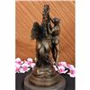 Image 3 : Peruses and Pegasus Greek Mythology Hero Bronze Statue