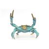 Image 1 : Blue Crab Bronze Sculpture