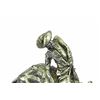 Image 2 : Cowboy 100% Silver Plated Bronze Sculpture