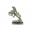Image 6 : Cowboy 100% Silver Plated Bronze Sculpture