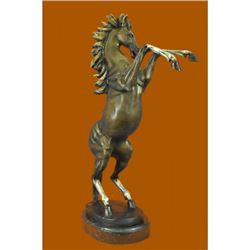 Hot Cast Hand Crafted Wild Horse Bronze Sculpture