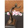 Image 4 : The Assyrian DancerBronze Sculpture on Marble base Statue
