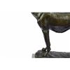 Image 4 : Fremiet Greyhounds Racing Dog Bronze Sculpture