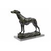 Image 5 : Fremiet Greyhounds Racing Dog Bronze Sculpture