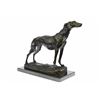 Image 6 : Fremiet Greyhounds Racing Dog Bronze Sculpture