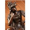 Image 2 : Roman Gods Mars Bronze Sculpture on marble base Statue