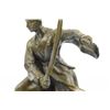 Image 3 : Japanese Man Doing Martial Bronze Sculpture