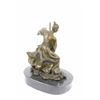 Image 8 : Japanese Man Doing Martial Bronze Sculpture