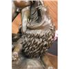 Image 3 : Brave Roman Warrior Attacks savage Beast Lion Bronze Sculpture