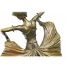 Image 2 : Flair Dancer Bronze Sculpture on Marble base Figurine