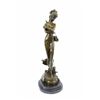 Image 1 : Goddess Bronze Statue on Marble base Sculpture