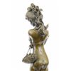 Image 2 : Goddess Bronze Statue on Marble base Sculpture