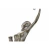 Image 5 : Erotic Nude Girl With Tulip Flower Bronze Statue