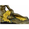 Image 2 : 40 Lbs Bronze Sculpture on marble base Statue
