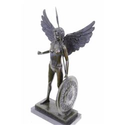 Bronze Statue on marble base Figurine